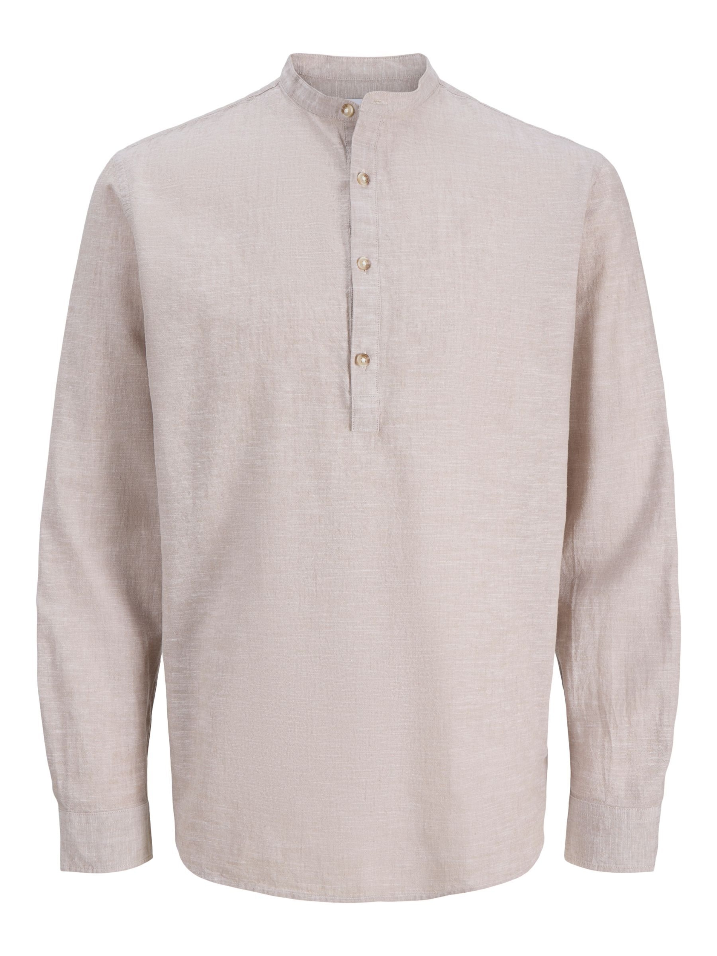 JACK & JONES - Ajuste regular Camisa en beige: frente