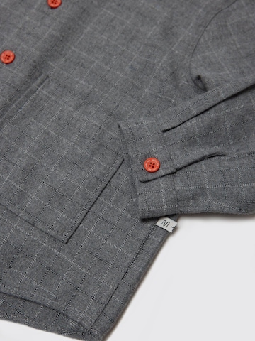 Maru + Bo Shirts 'CHECKED SHIRT WITH POCKETS' i grå