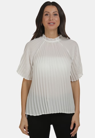 DreiMaster Maritim Blouse in White: front