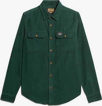 Chemise 'Trailsman' Superdry en vert : devant