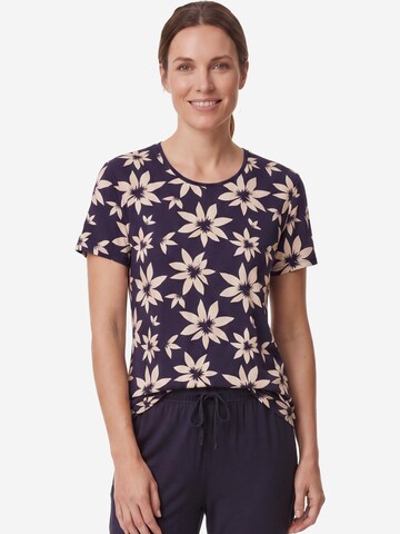 Ammann Schlafshirt 'Mix & Match'‌‌ in Blau