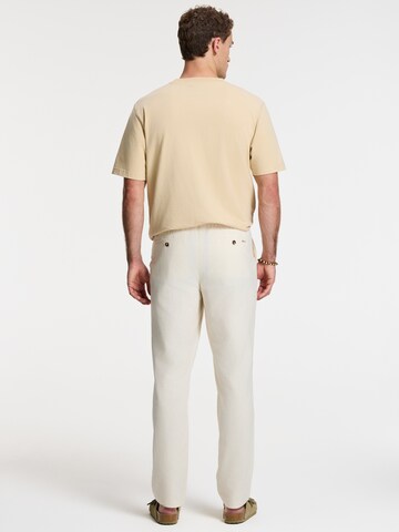 Shiwi Regular Chinohousut 'Luke' värissä beige