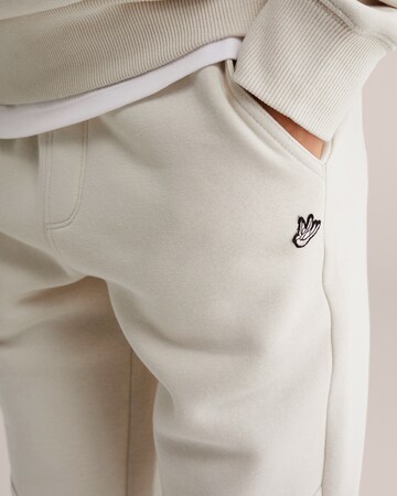 WE Fashion - Tapered Pantalón en beige