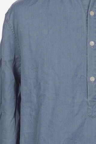 Sandro Button Up Shirt in XL in Blue