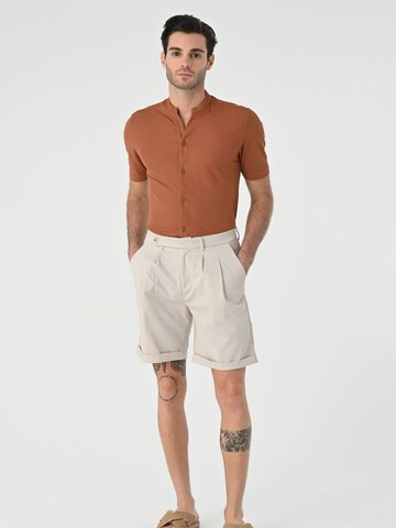 Antioch Regular fit Button Up Shirt in Brown