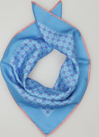 Kiton Schal oder Tuch One Size in Blau: Vorderseite