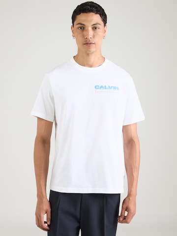 Calvin Klein Jeans Regular Paita värissä valkoinen