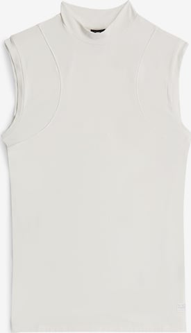 G-STAR Top '2nd Skin Mock ' in White: front