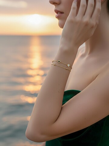 Nemomatheo Bracelet 'Luna Dual' in Beige