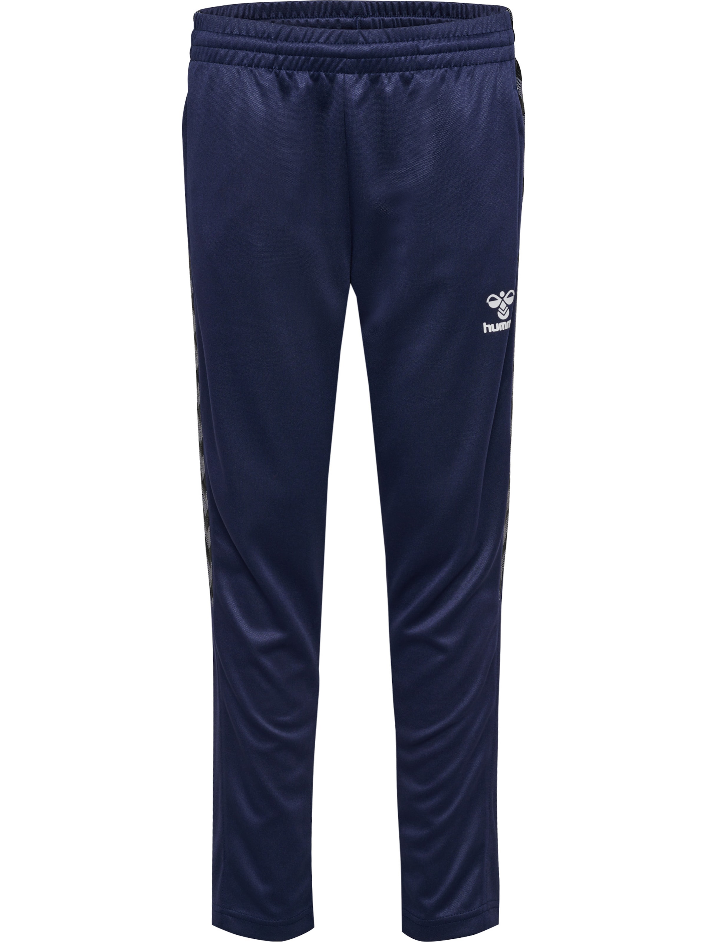 Coupe slim Pantalon de sport Hummel en bleu : devant