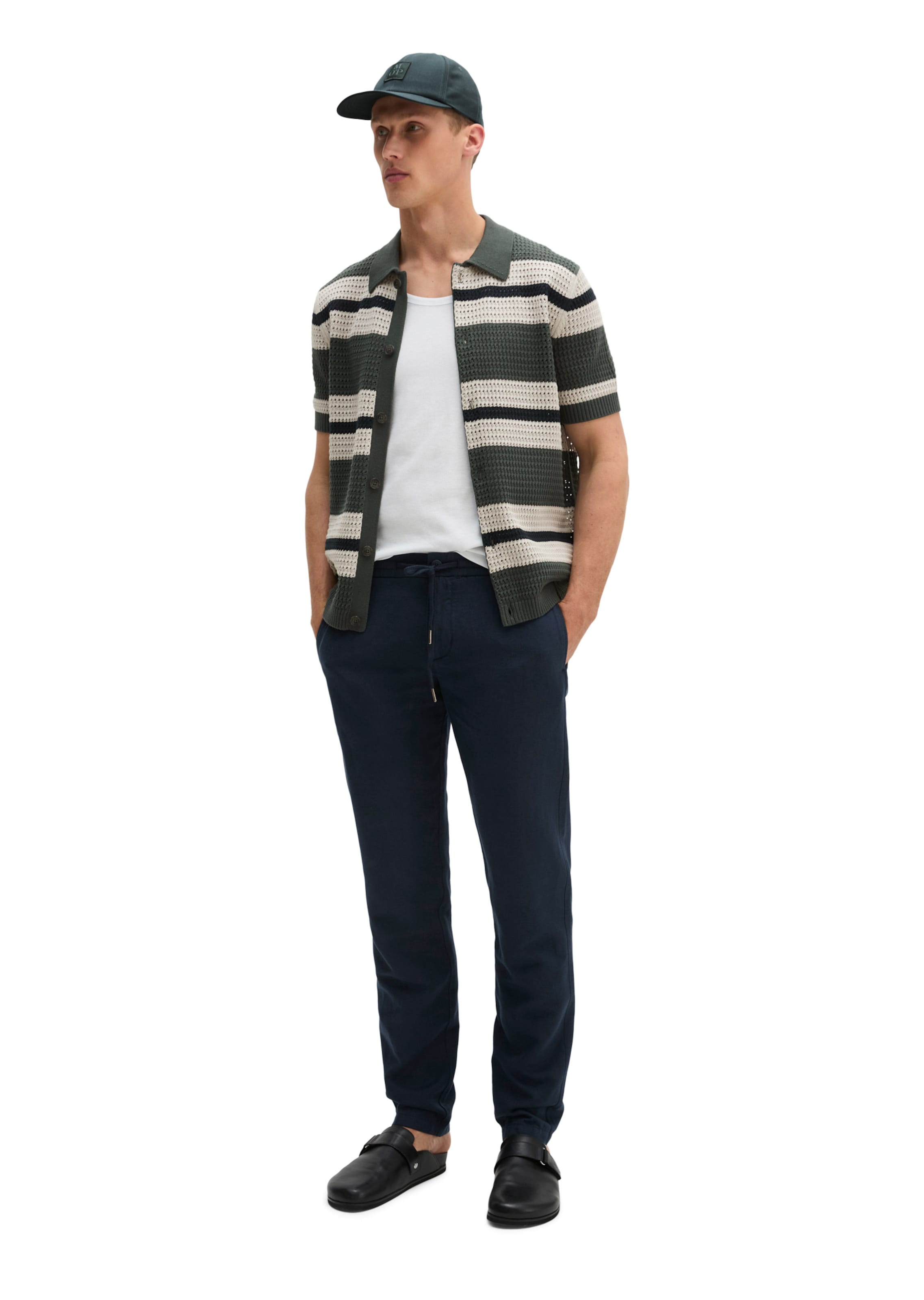 Marc O'Polo Strickjacke in Grau
