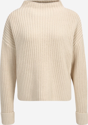 Selected Femme Petite Sweater 'SELMA' in Beige: front