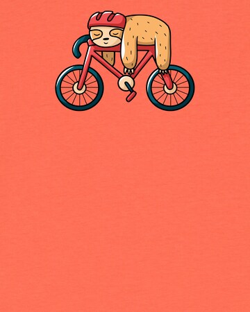 watabout.kids Shirt 'Sloth' in Orange