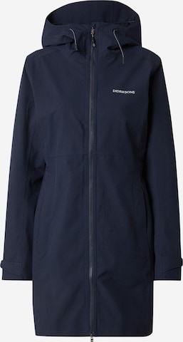 Manteau outdoor 'BEA' Didriksons en bleu : devant