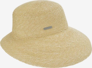 Seeberger Hat 'Hut' in Beige: front