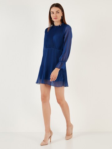 Robe de cocktail LELA en bleu