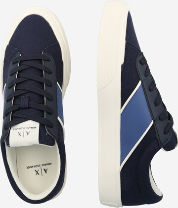 ARMANI EXCHANGE - Zapatillas deportivas bajas en azul