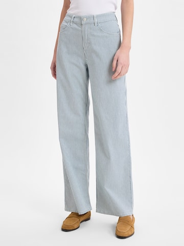 comma casual identity Loosefit Τζιν σε μπλε: μπροστά
