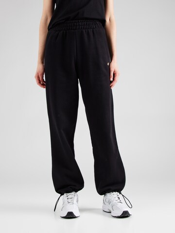 4F Loose fit Sports trousers in Black: front