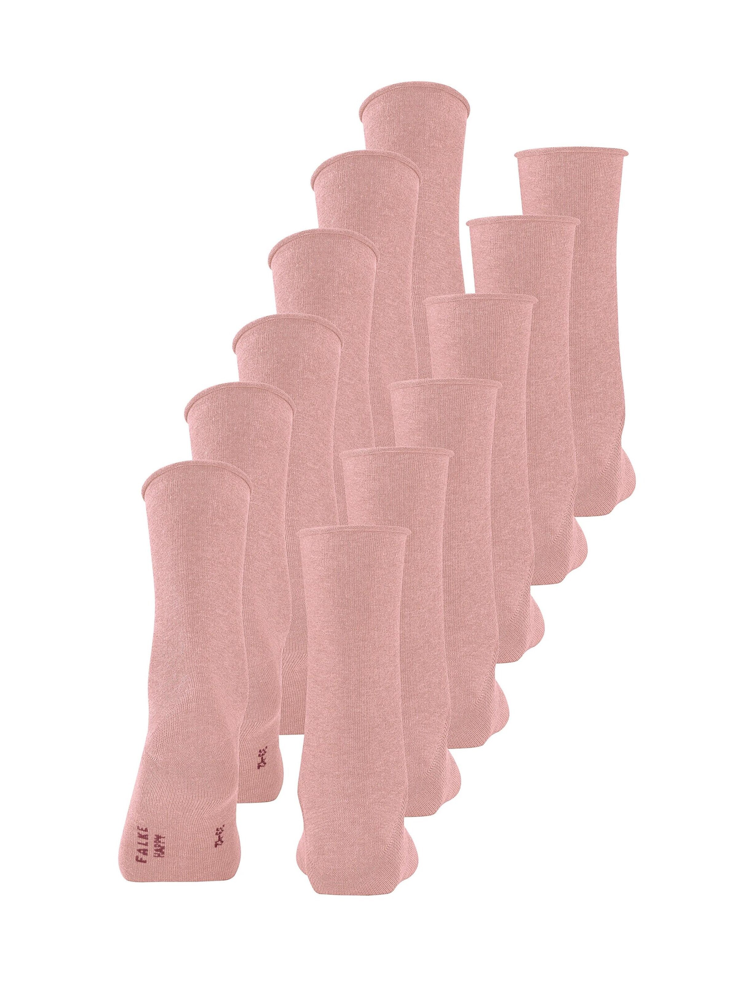 FALKE Socken 'Happy 6-Pack'‌‌‌‌‌ in Rot