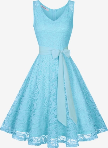 Yesfashion Kleid in Blau: Vorderseite