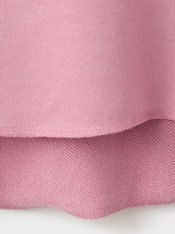 Bluză de molton 'TOURIST' de la MANGO TEEN pe roz