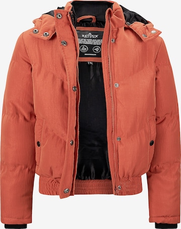 Retour Jeans Between-Season Jacket 'Estelle' in Orange
