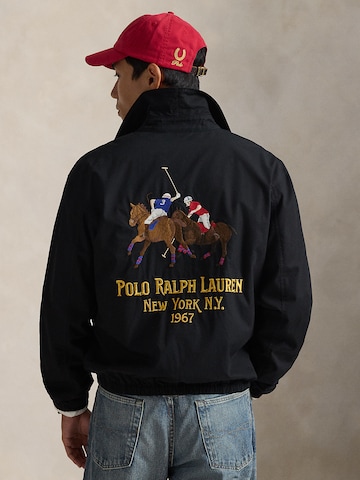 Polo Ralph Lauren - Casaco meia-estação em preto: frente