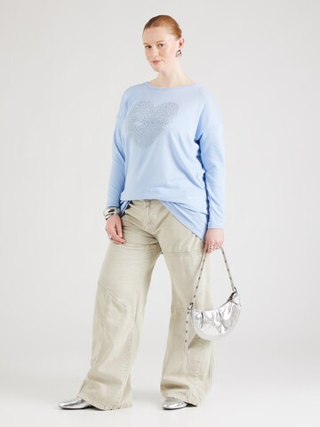 T-shirt 'CARMALBA' ONLY Carmakoma en bleu