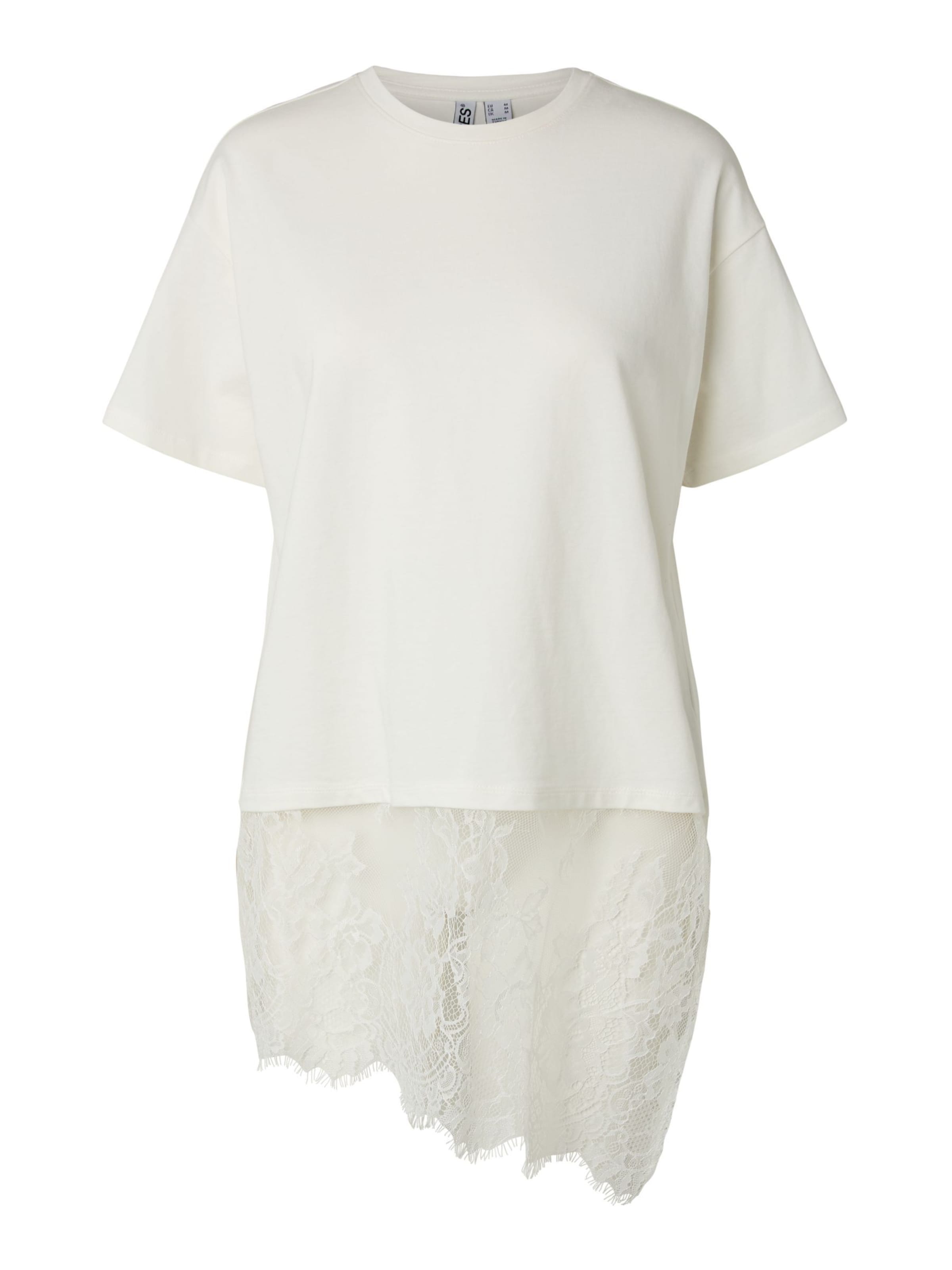 PIECES Shirt 'PCMave' in White: front