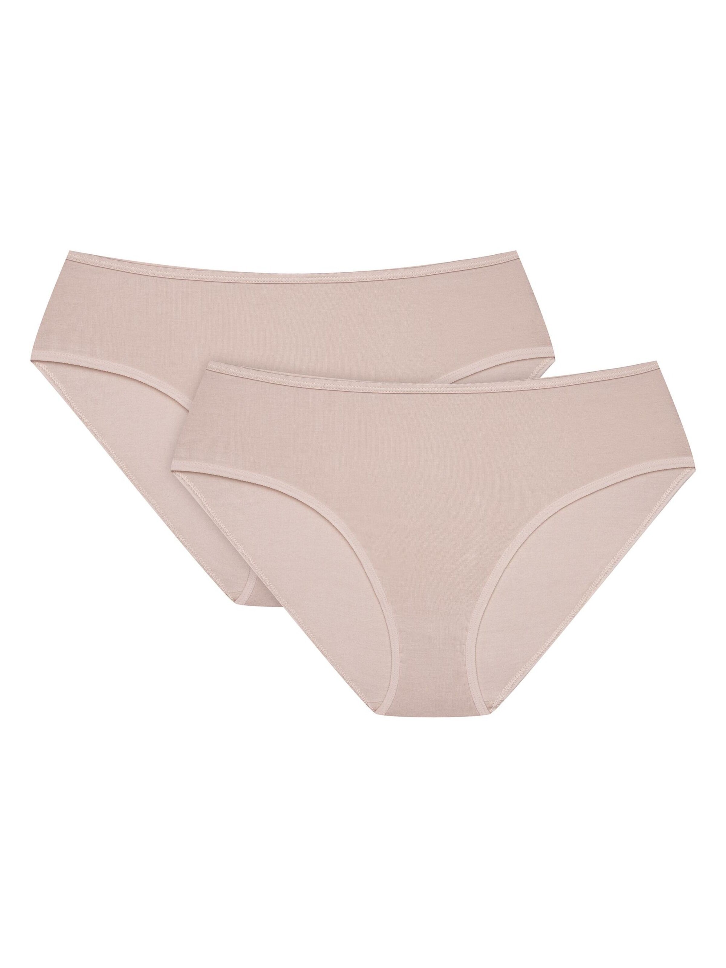 Henderson - Panti 'Taillenslip Blue im 2er Pack, leichter Shaping Effekt, hohe Leibhöhe' en beige: frente