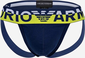 Slip Emporio Armani en bleu : devant