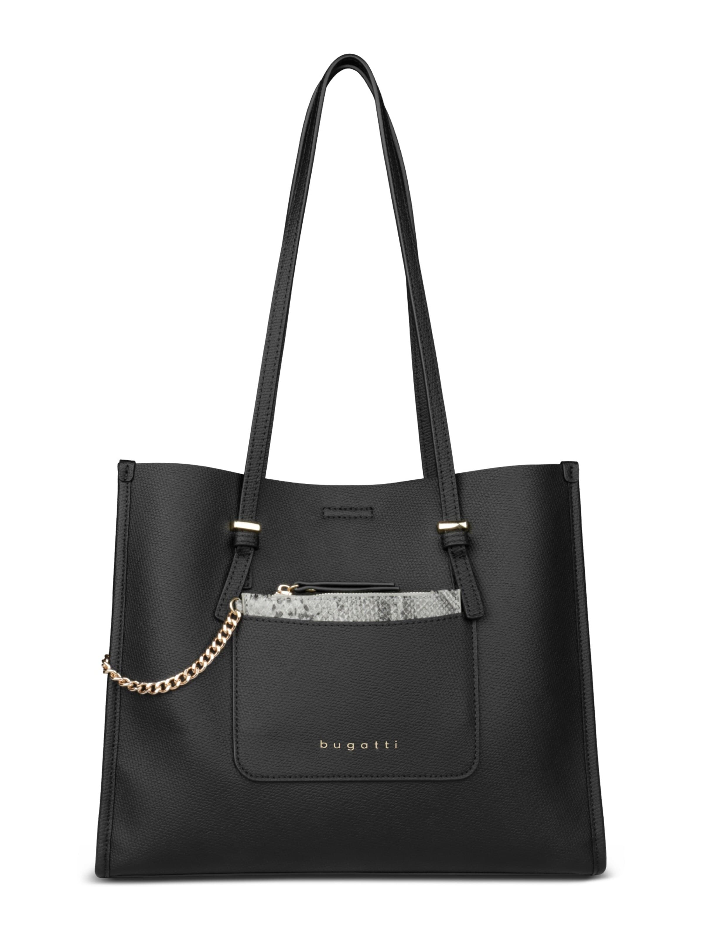 bugatti - Shopper 'KAIRA' en negro: frente