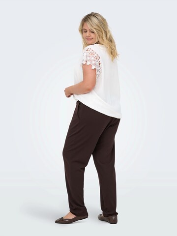 ONLY Carmakoma Regularen Hlače | črna barva