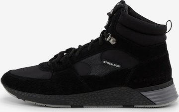STRELLSON High-Top Sneakers ' Kilburn ' in Black: front