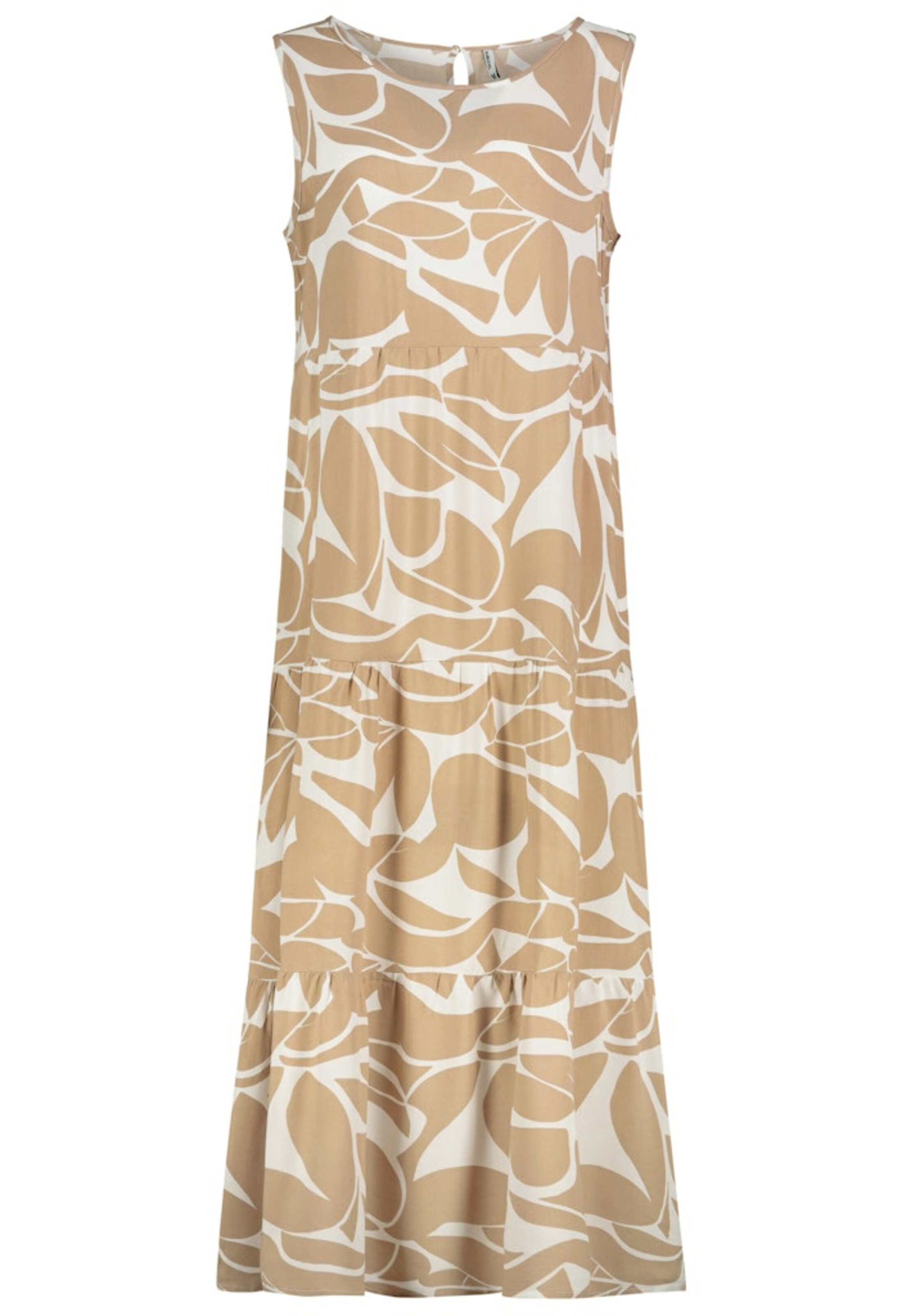 Authentic Style Dress in Beige: front
