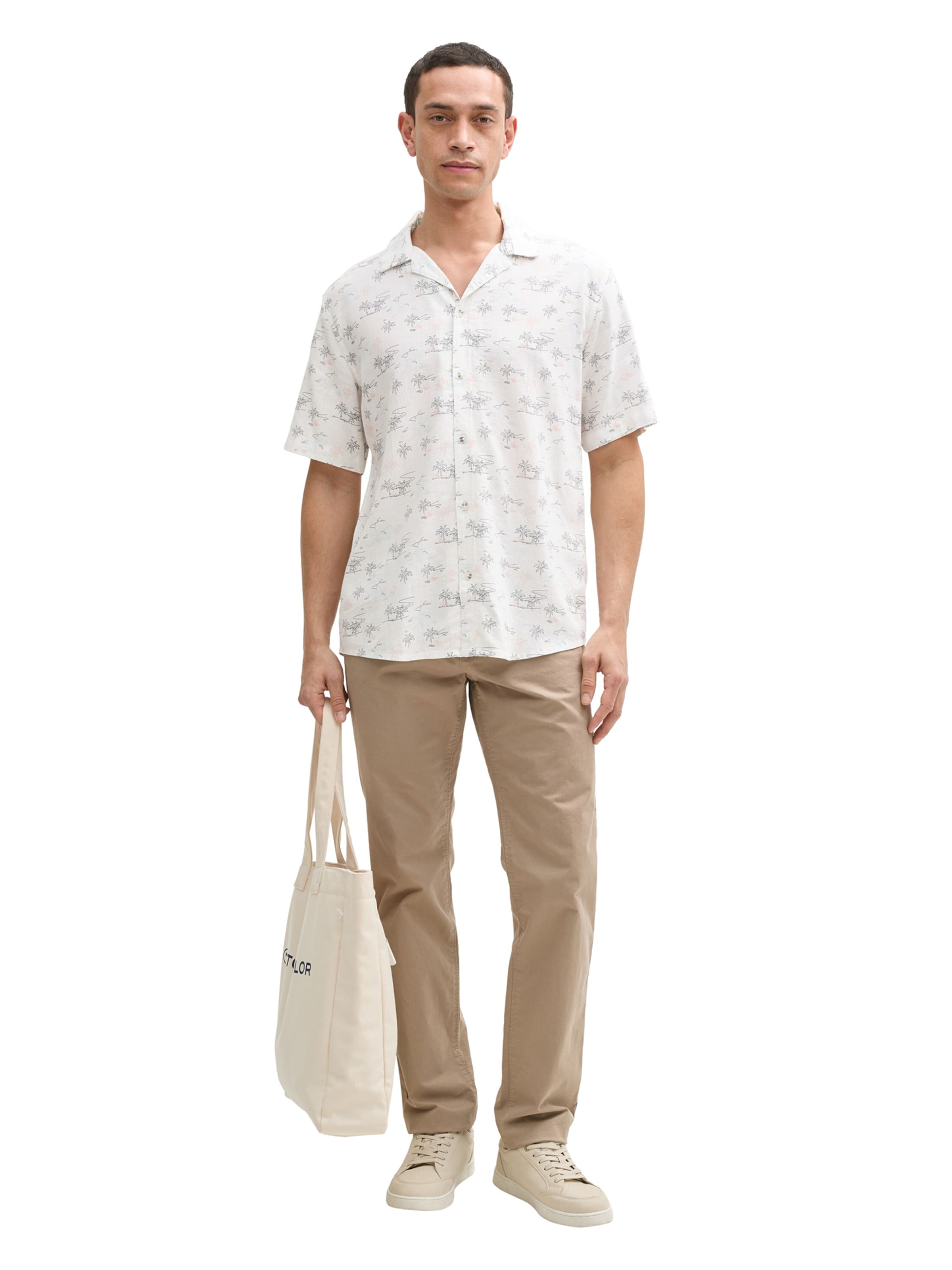 TOM TAILOR Regular fit Srajca | bela barva