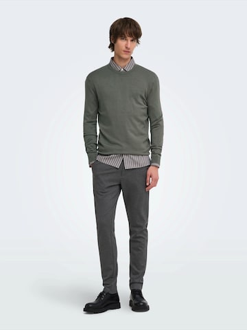 Only & Sons Свитер 'ONSWYLER' в Зеленый
