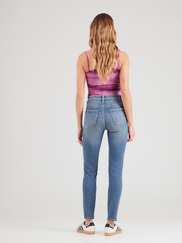 Tally Weijl Скинни Джинсы в Синий