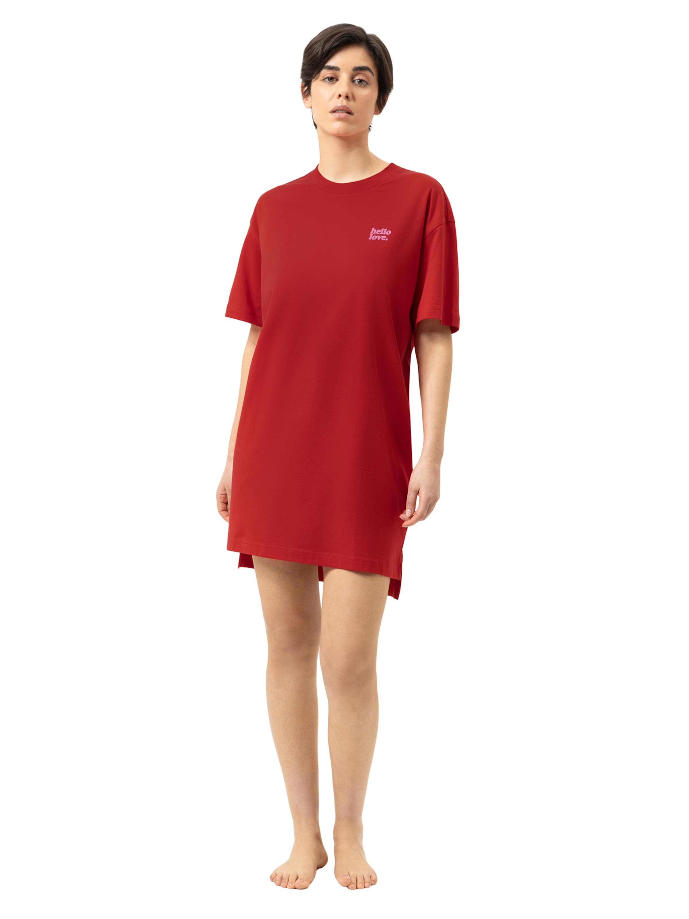 Mey Nightgown 'Serie Solid Love' in Red: front