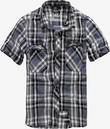 Coupe regular Chemise 'Roadstar' Brandit en gris : devant