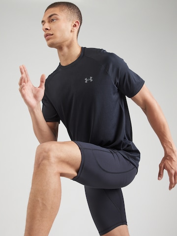 Coupe regular T-Shirt fonctionnel 'Tech 2.0' UNDER ARMOUR en noir : devant