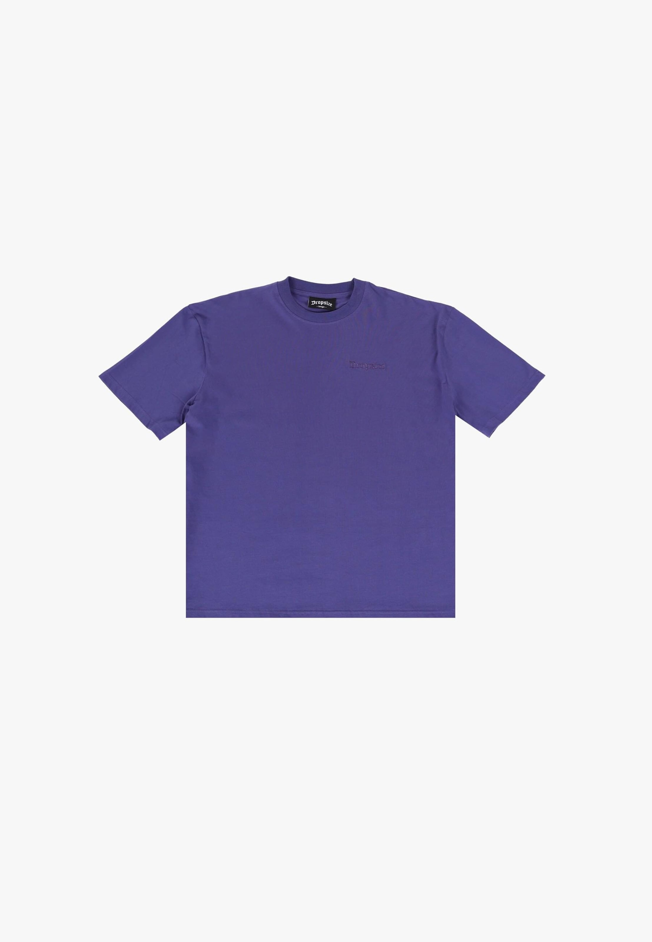Dropsize Shirt in Lila: voorkant