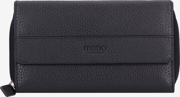 mano Wallet ' Don Tommas ' in Black: front