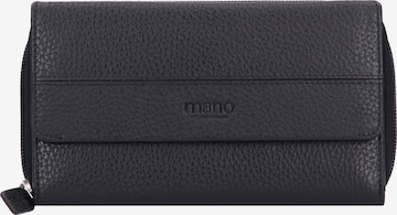 mano Wallet ' Don Tommas ' in Black: front