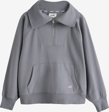 self. - Sudadera en gris: frente