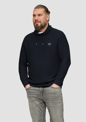 Pull-over s.Oliver en bleu : devant