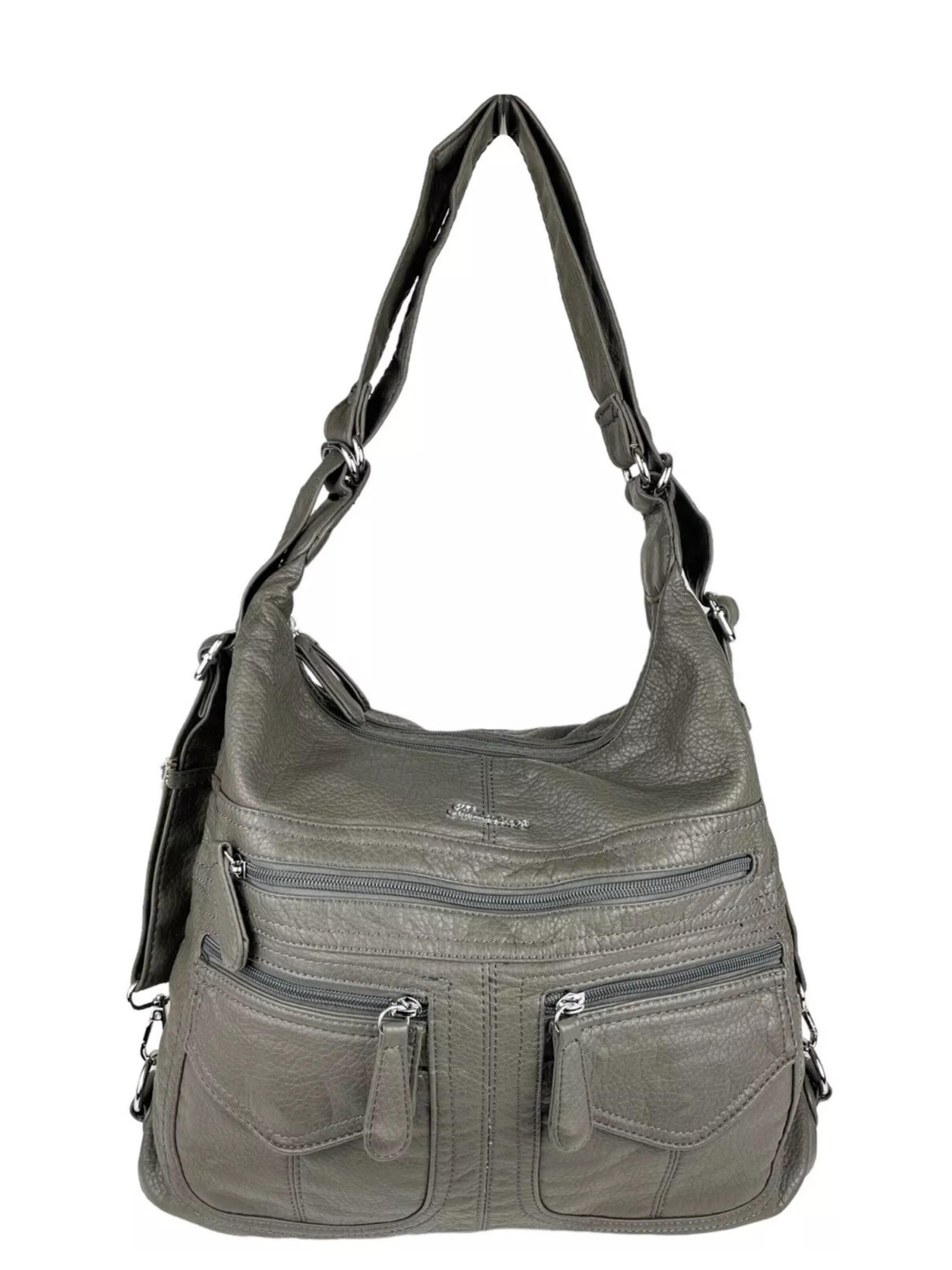Kumixi Ryggsäck '2in1 Rucksacktasche' i grå