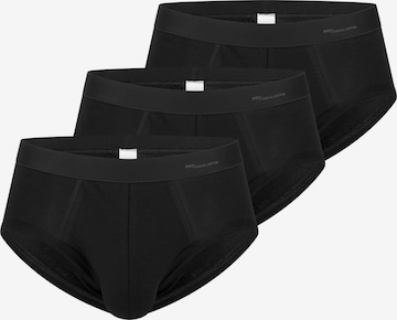 Mey Slip 'Casual Cotton' in Schwarz: Vorderseite