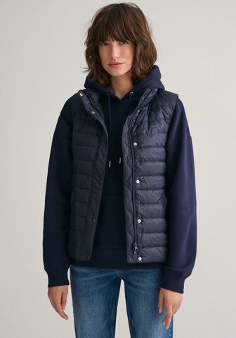 Gilet GANT en bleu : devant